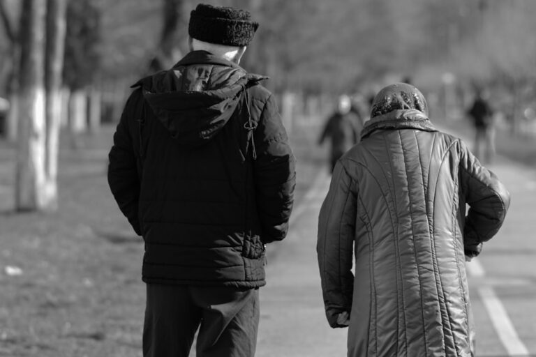Photo Elderly couple